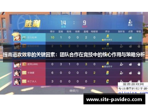 提高进攻效率的关键因素：团队合作在竞技中的核心作用与策略分析