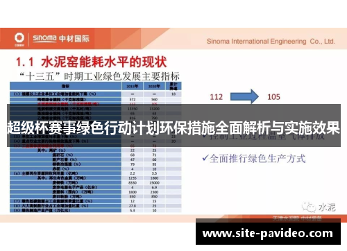 超级杯赛事绿色行动计划环保措施全面解析与实施效果